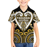 Custom Aotearoa Taranaki Family Matching Puletasi and Hawaiian Shirt Maori Tribal Pattern
