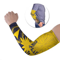 Tokelau Tokehega Day Arm Sleeves National Badge Special Style LT05 Set of 2 Yellow - Polynesian Pride