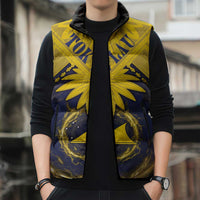 Tokelau Tokehega Day Sleeveless Puffer Jacket National Badge Special Style - Polynesian Pride