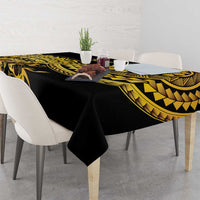 Kosrae Liberation Day Tablecloth Polynesian Floral Tattoo - Polynesian Pride