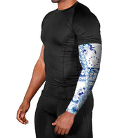 Pohnpei Liberation Day Arm Sleeves Polynesian Floral Tattoo - Polynesian Pride