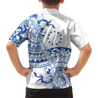 Pohnpei Liberation Day Hawaiian Shirt Polynesian Floral Tattoo - Polynesian Pride