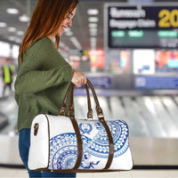 Pohnpei Liberation Day Travel Bag Polynesian Floral Tattoo - Polynesian Pride