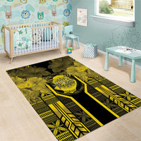 Niue The Rock Area Rug The Island Of The Uga LT05 - Polynesian Pride