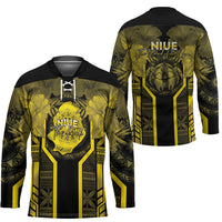 Niue The Rock Hockey Jersey The Island Of The Uga - Polynesian Pride