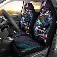 Polynesia Memorial Car Seat Cover Always Remembered Dragonfly Polynesian Style LT05 - Polynesian Pride