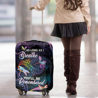 Polynesia Memorial Luggage Cover Always Remembered Dragonfly Polynesian Style LT05 - Polynesian Pride