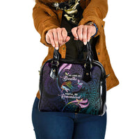 Polynesia Memorial Shoulder Handbag Always Remembered Dragonfly Polynesian Style LT05 One Size Colorful - Polynesian Pride