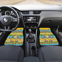 Hawaii Christmas Car Mats Mele Kalikimaka Tropical Vibes - Polynesian Pride