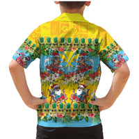 Hawaii Christmas Family Matching Mermaid Dress and Hawaiian Shirt Mele Kalikimaka Tropical Vibes LT05 - Polynesian Pride