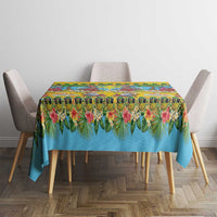 Hawaii Christmas Tablecloth Mele Kalikimaka Tropical Vibes - Polynesian Pride