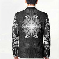 New Zealand Matariki Blazer Maori Moko Black Galaxy