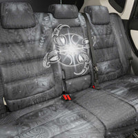 New Zealand Matariki Ururangi Back Car Seat Cover Maori Moko Grey Galaxy