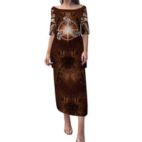 New Zealand Matariki Tupuanuku Puletasi Maori Moko Brown Galaxy