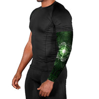 New Zealand Matariki Tupuarangi Arm Sleeves Maori Moko Green Galaxy