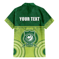 Personalised Ballantine Memorial School Family Matching Mermaid Dress and Hawaiian Shirt With Fijian Tapa Pattern LT05 - Polynesian Pride