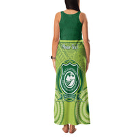Personalised Ballantine Memorial School Family Matching Tank Maxi Dress and Hawaiian Shirt With Fijian Tapa Pattern LT05 - Polynesian Pride