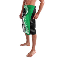 New Zealand Aotearoa Lavalava Kiwi Fern Maori Pattern Green Version LT05 - Polynesian Pride