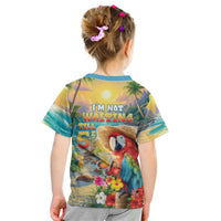 Hawaii Parrot Kid T Shirt Im Not Waiting Till 5 Oclock