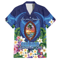 Guam Liberation Day Hawaiian Shirt Pas Para I Chamoru