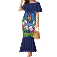 Guam Liberation Day Mermaid Dress Pas Para I Chamoru LT05 Women Navy - Polynesian Pride