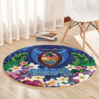 Guam Liberation Day Round Carpet Pas Para I Chamoru