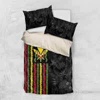 Hawaii Lei Kanaka Maoli Flag Bedding Set Tropical Vibes