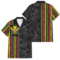 Hawaii Lei Kanaka Maoli Flag Family Matching Summer Maxi Dress and Hawaiian Shirt Tropical Vibes