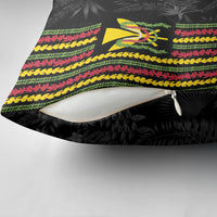 Hawaii Lei Kanaka Maoli Flag Pillow Cover Tropical Vibes