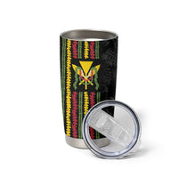 Hawaii Lei Kanaka Maoli Flag Tumbler Cup Tropical Vibes