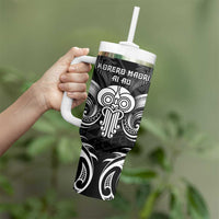 New Zealand Te Reo Maori Tumbler With Handle Korero Maori Ai Au