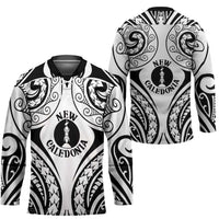 New Caledonia Day Hockey Jersey Polynesian Curves White Color - Polynesian Pride