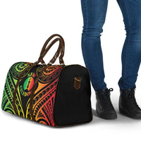 New Caledonia Day Travel Bag Polynesian Curves Reggae Color - Polynesian Pride