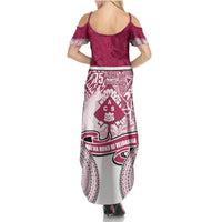 Adi Cakobau School Summer Maxi Dress 75th Anniversary LT05 - Polynesian Pride