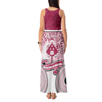 Adi Cakobau School Tank Maxi Dress 75th Anniversary LT05 - Polynesian Pride