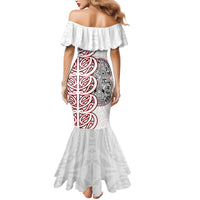 Aotearoa New Zealand Mermaid Dress Maori Marae Pattern Tiki LT05 - Polynesian Pride