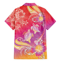 Polynesia Sea Turtle Couple Family Matching Mermaid Dress and Hawaiian Shirt One Soul One Love LT05 - Polynesian Pride