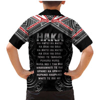 New Zealand Aotearoa Family Matching Mermaid Dress and Hawaiian Shirt Traditional Kapa Haka LT05 - Polynesian Pride