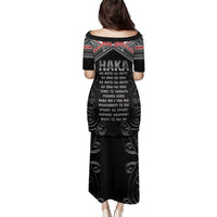 New Zealand Aotearoa Family Matching Puletasi and Hawaiian Shirt Traditional Kapa Haka LT05 - Polynesian Pride