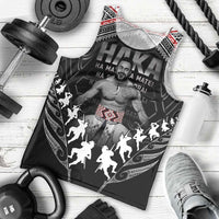 New Zealand Aotearoa Men Tank Top Traditional Kapa Haka