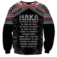 New Zealand Aotearoa Sweatshirt Traditional Kapa Haka