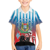 Personalised Free West Papua Kid Hawaiian Shirt One People One Soul Unique Style - Polynesian Pride