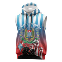Personalised Free West Papua Sleeveless Hoodie One People One Soul Unique Style - Polynesian Pride