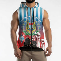 Personalised Free West Papua Sleeveless Zip Hoodie One People One Soul Unique Style - Polynesian Pride