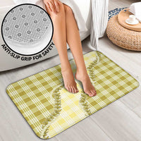 Yellow Hawaii Palaka Bathroom Set Hawaiian Pikake Lei