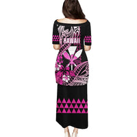 Hawaii Maui Upena Kiloi Puletasi Kakau Tribal Pattern Pink Version