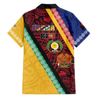Love Torba PNG Day Family Matching Short Sleeve Bodycon Dress and Hawaiian Shirt Together We Grow LT05 - Polynesian Pride