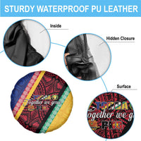 Love Torba PNG Day Spare Tire Cover Together We Grow - Polynesian Pride