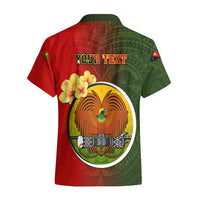 Personalized Papua New Guinea Eastern Highlands Province Hawaiian Shirt Mix Coat Of Arms Polynesian Pattern LT05 - Polynesian Pride