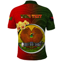 Personalized Papua New Guinea Eastern Highlands Province Polo Shirt Mix Coat Of Arms Polynesian Pattern LT05 - Polynesian Pride